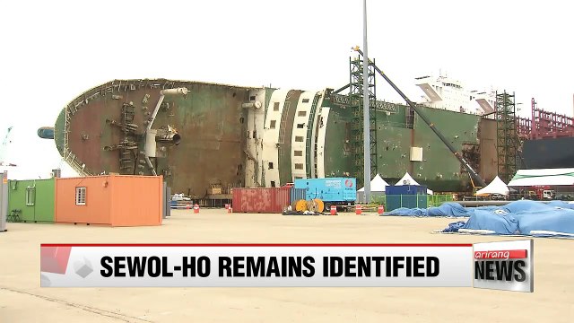 Bone found inside wreck of Sewol-ho ferry identified as missing passenger