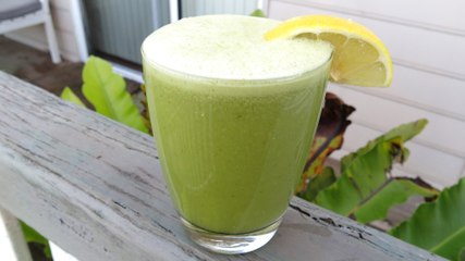 Frosty Basil Smoothie