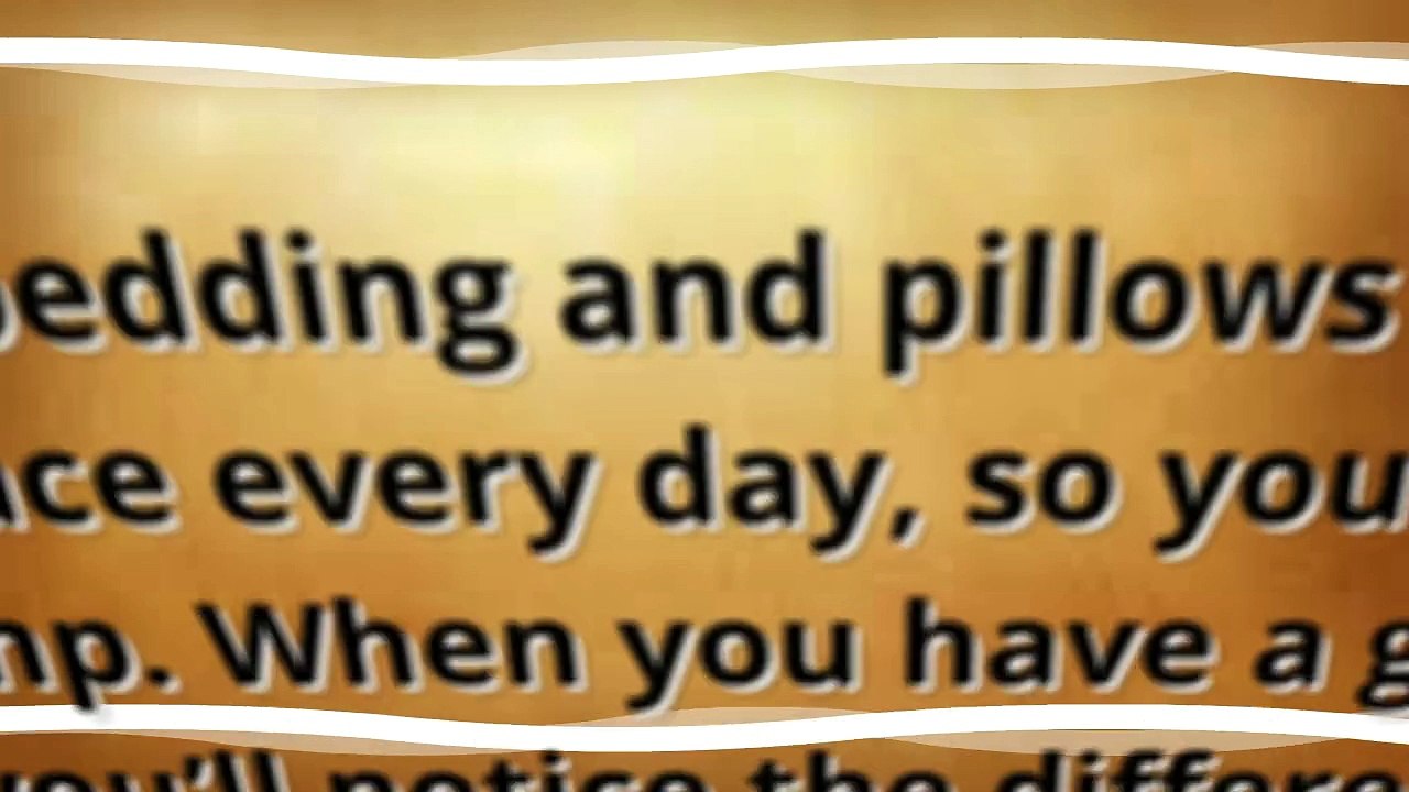 Get a Good Night's Sleep