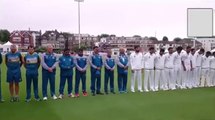 Pakistan Cricket Team held a minute of silence for Abdul Sattar Edh