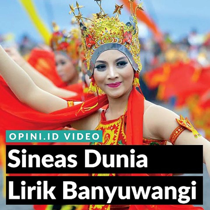 Sineas Dunia Lirik Banyuwangi