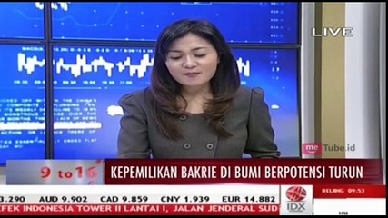 Saham PT Bumi Resources Milik Bakrie Berpotensi Turun
