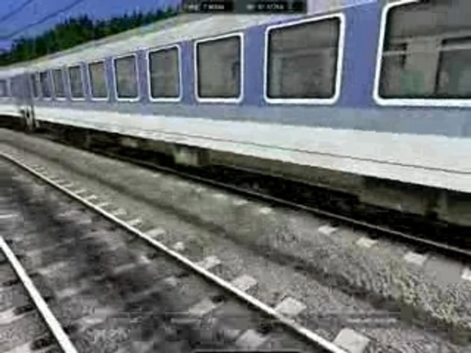 Rail Simulator second gameplay video