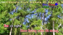 Karoke - Chuyện Tình Không Dĩ Vãng - Nhạc Sống Cha Cha Cha Hay Nhất 2017