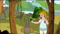 Donkey Sits In Water – Animation Moral Stories For Kids in Marathi - Chan Chan Goshti