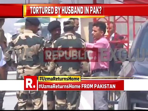 Uzma returns to India after a legal battle with Pakistan and is likely to meet Foriegn Minister Sushma Swaraj