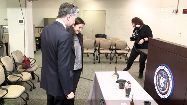 US repatriates ancient artifacts to Italy