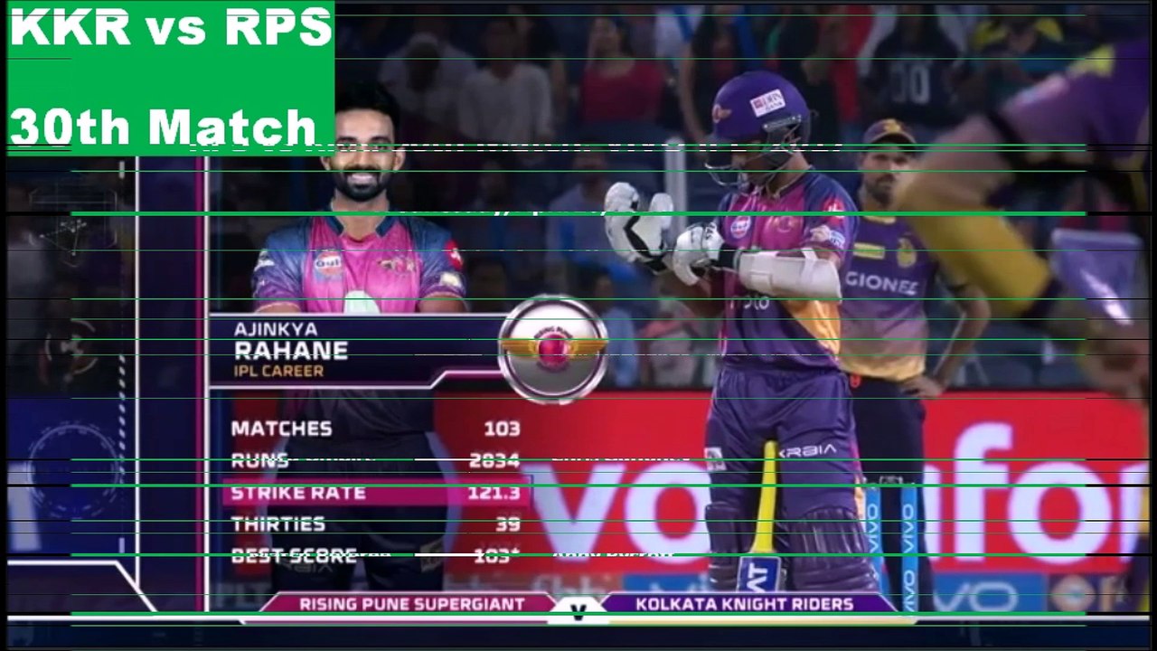 KKR vs RPS VIVO IPL 2017- Match highlights