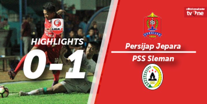 Highlight Liga 2 - Persijap Jepara vs PSS Sleman (0-1)