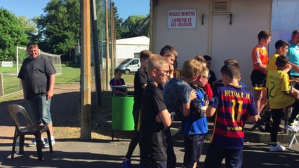25/05/2017 : remise de la coupe (5ème) aux U12/U13 à Flers