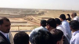 Ex-President #AsifAliZardari reviewed mining of #CoalFieldProject at #Tharparkar (25-May-2017)