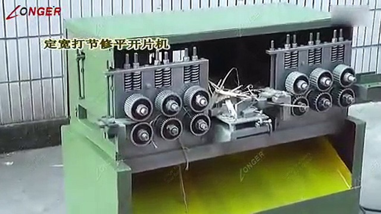 Bamboo Tooth Picks Making Machine Whole Set Bao...