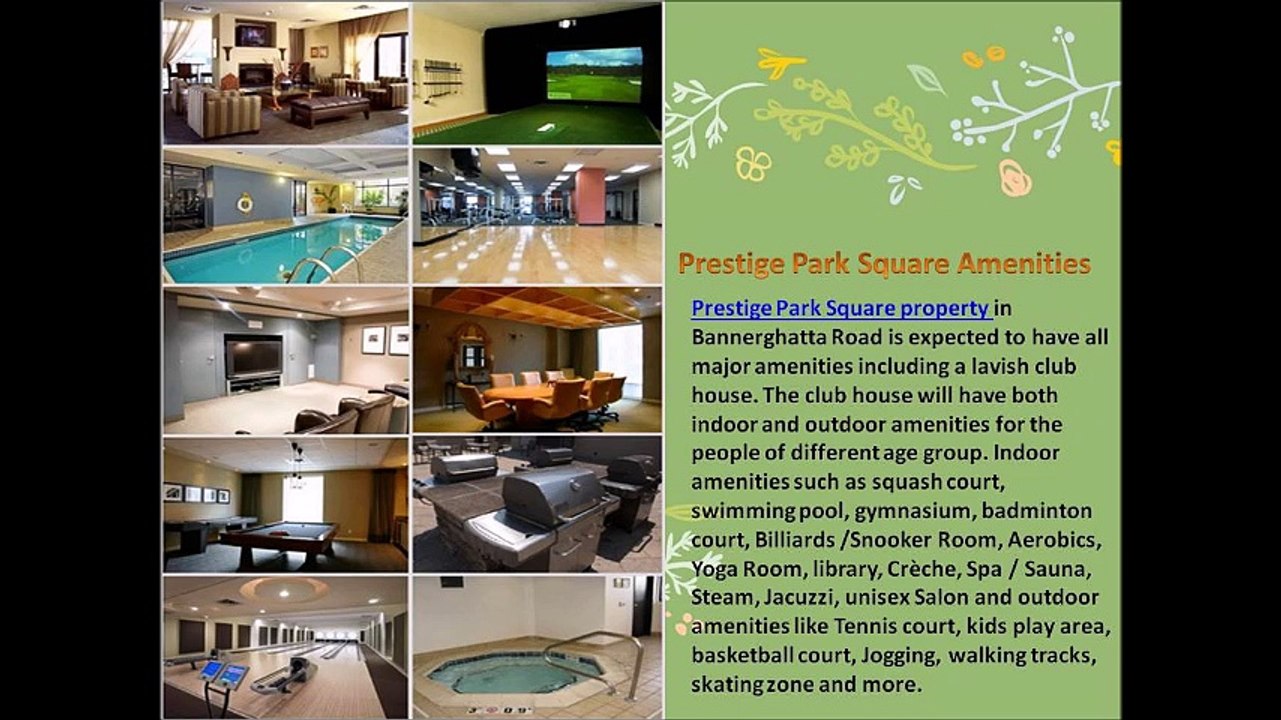 PRESTIGE PARK SQUARE BANGALORE