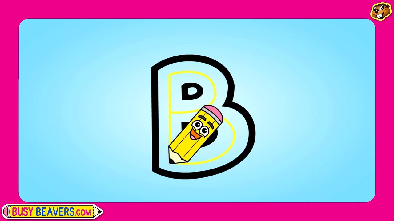 'B is for Banana' _ Level 1 Upper Case 'B