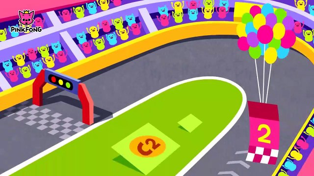 Autos de Carreras _ Autos _ PINKFONG Canciones Inf