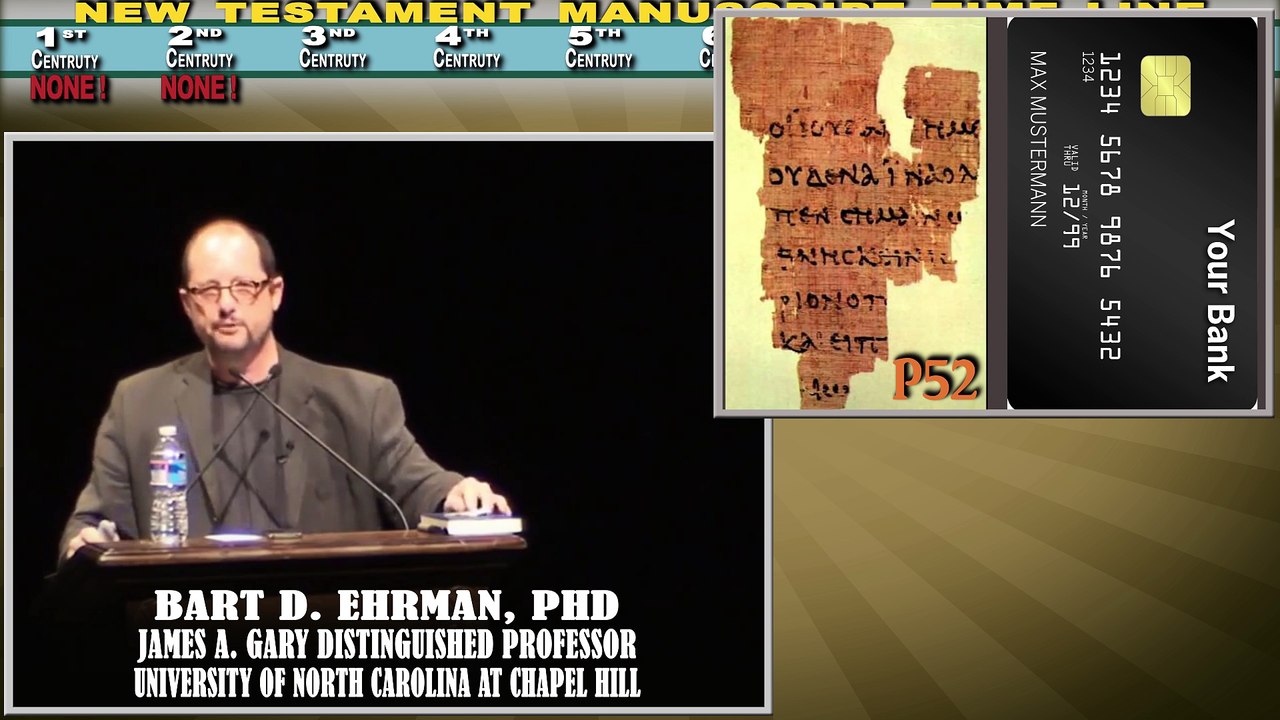Are Original Manuscripts Of Bible New Testament Lost? Bart Ehrman & Christian Apologists Agree
