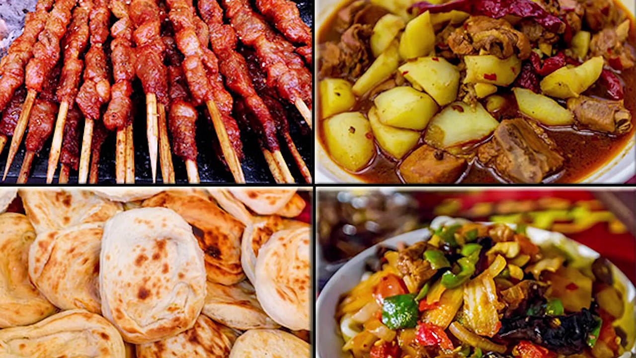 GIANT SPICY Chicken & Hand Pulled Noodles  Xinjiang Cuisine Guide