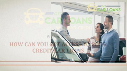 Look at This How Can You Find Best Poor Credit Car Loan