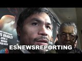 manny pacquiao on his last fight before he walks away from boxing for good EsNews Boxing