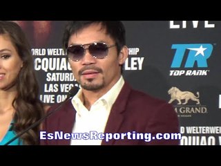 Manny Pacquiao to fans "MAYBE it's the LAST TIME we SEE EACH OTHER" - EsNews Boxing