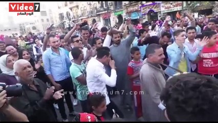 12 مديح أمام مسجدالحسين احتفالا بحلول شهر رمضان