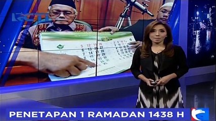 Kementerian Agama Tetapkan 1 Ramadan 1438 H Pada Hari Sabtu