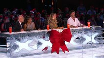 The Professional Regurgitator - Decorating an Xmas Tree in a Strange Way - America's Got Talent 20