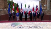 Sicilya)- G7 Liderleri Aile Fotoğrafı Çektirdi