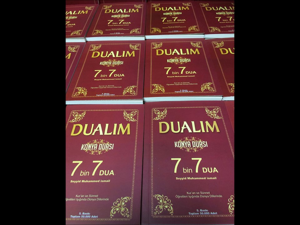 Konya Duası kitabından DUALAR -4- Seyyid Muhammed İsmail