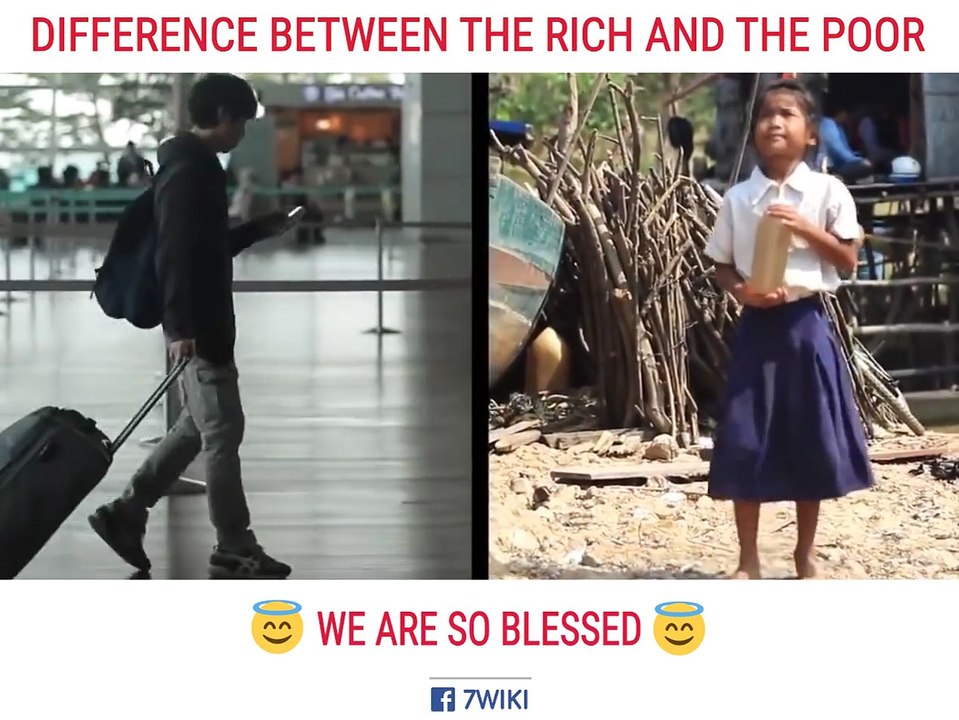 Difference between the rich and the poor