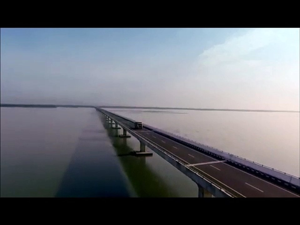 India: Inauguran el puente más largo del país