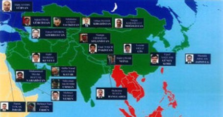 İşte MİT Raporunda Yer Alan, FETÖ'nün Harita ve Şeması
