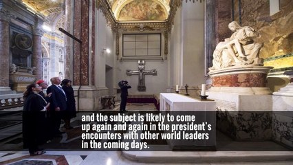 With Gift and in Conversation, Vatican Presses Trump on Climate Change -