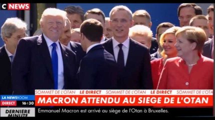Emmanuel Macron snobe Donald Trump au Sommet de l’Otan (vidéo)