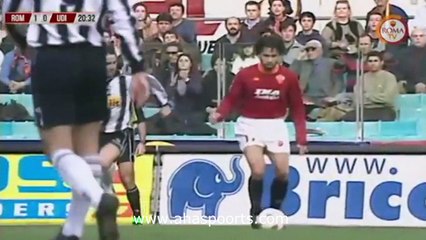 اهداف مباراة روما و اودينيزي 2-1 الدوري الايطالي 2000