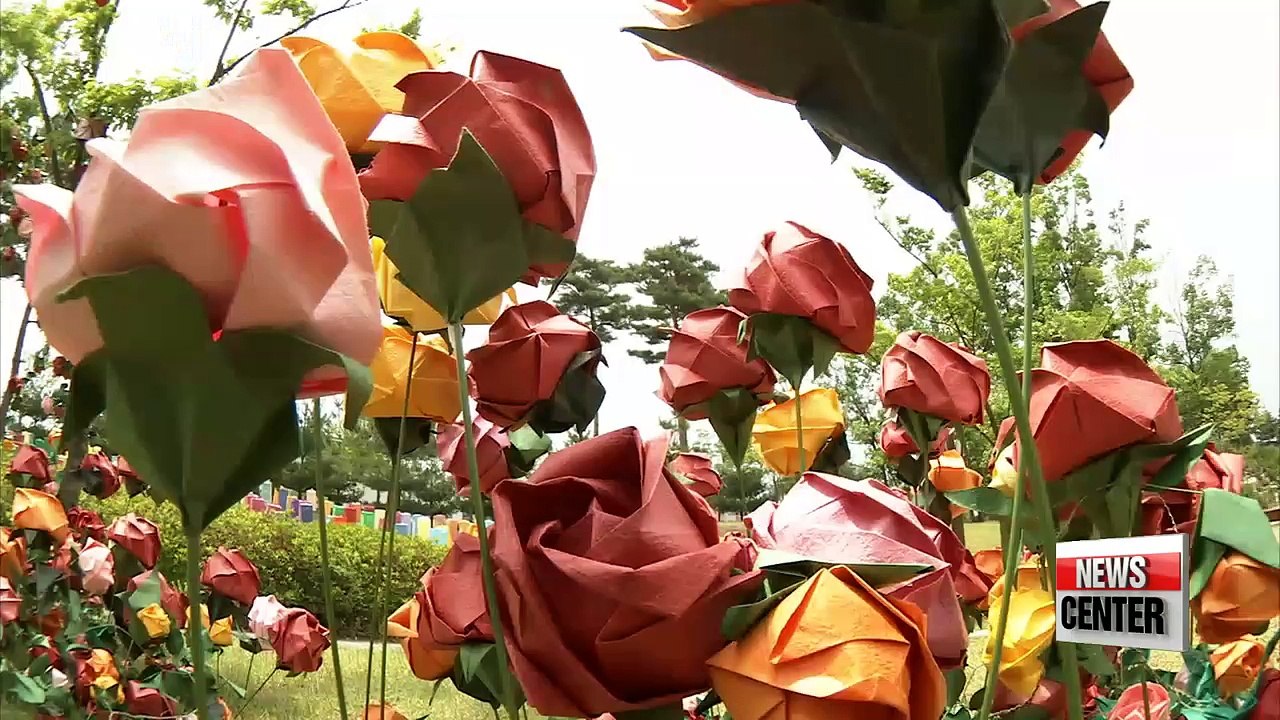 Everything about Korea's traditional, hand-made paper Hanji presented at Wonju Hanji Festival