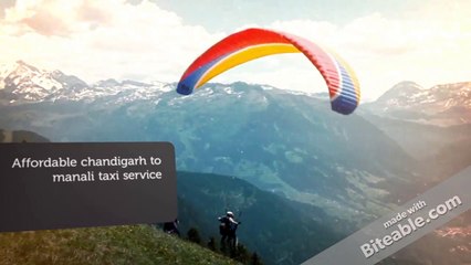 Manali taxi service from chandigarh