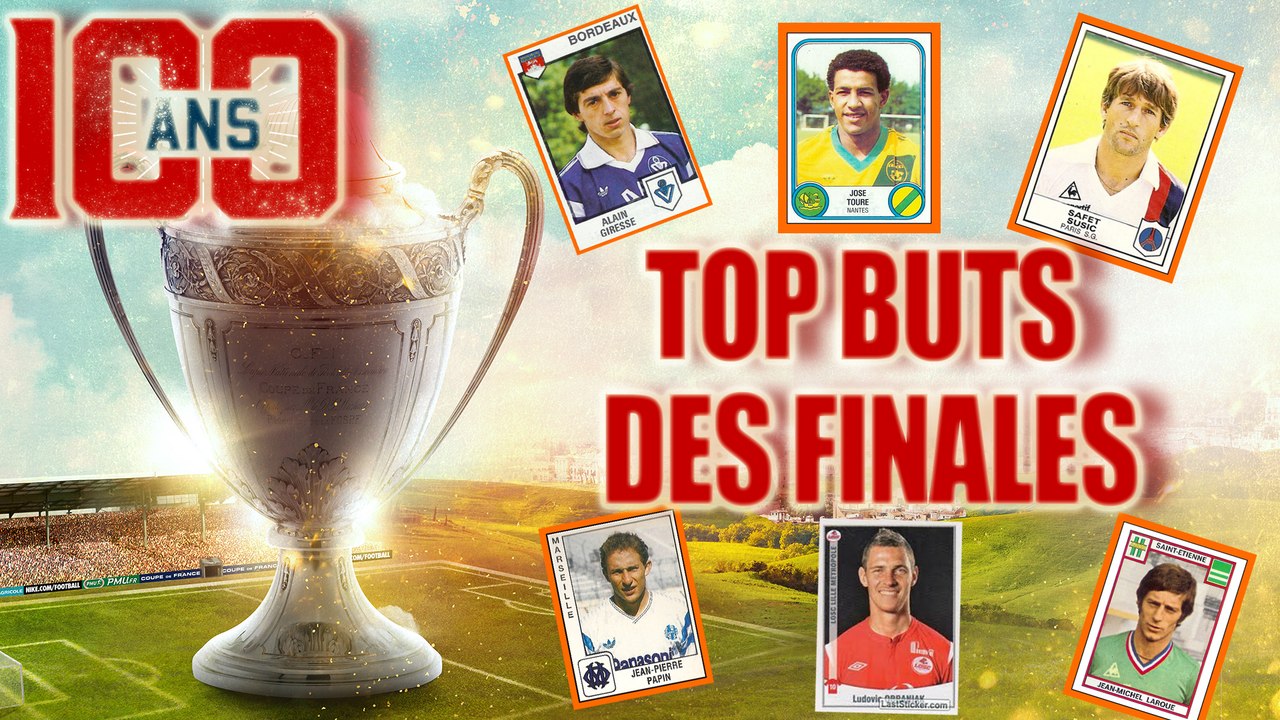 Coupe de France : Top buts des finales