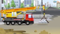 Мультфильм для детей про Трактор и Грузовик Экскаватор в Городке 2D Видео для детей Мультик!