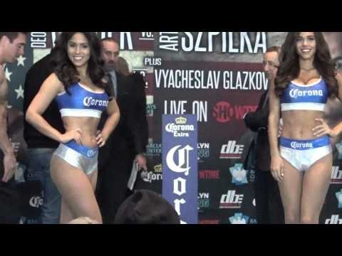 MIKE LEE weigh in and faceoff EsNews Boxing