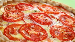 Cheese and Tomato Quiche- great dinner  recipe