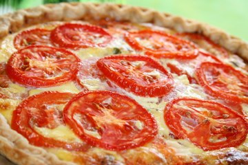 Cheese and Tomato Quiche- great dinner  recipe