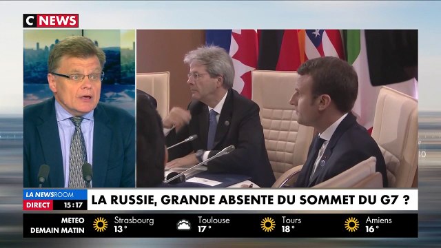 Alexandre Melnik sur CNEWS à propos du sommet du G7