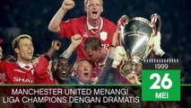 SEPAKBOLA: On This Day: Manchester United Menangi Treble Dramatis 1999