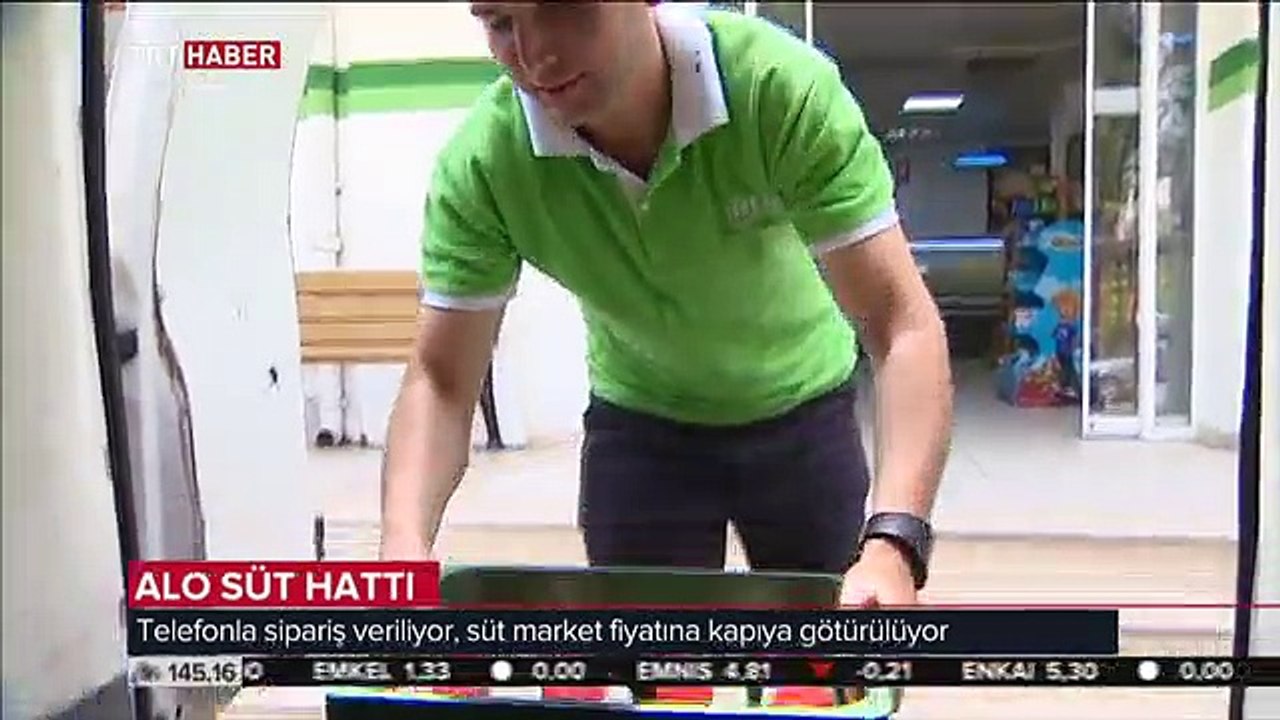 ALO SUT / EVE SUT TIRE SUT KOOPERATIFI TRT HABER MAHMUT ESKİYÖRÜK - 26.05.2017