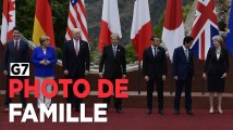 Macron, Trump, May : le G7 s'ouvre en Sicile avec une photo de famille