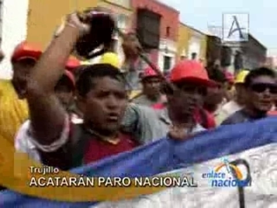 ACATARÁN PARO NACIONAL - TRUJILLO
