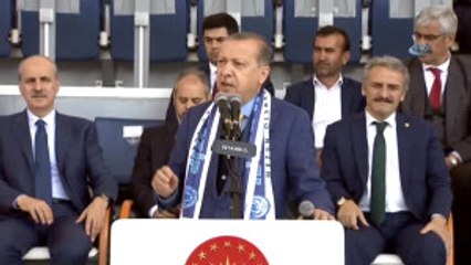 Cumhurbaşkanı Erdoğan: "Bakana Talimat Verdim. Arena İsimlerini Stadlardan Kaldıracağız."