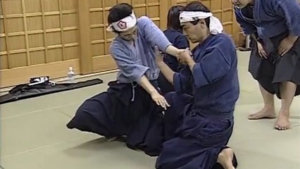 黒田鉄山 型と指導 表居取・裏居取(四心多久間流柔術) Kuroda Tetsuzan