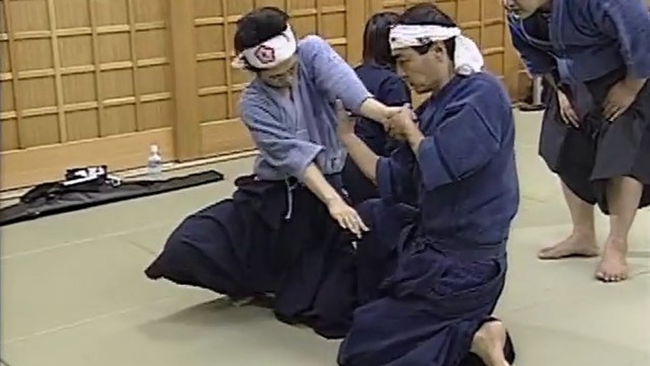 黒田鉄山 型と指導 表居取・裏居取(四心多久間流柔術) Kuroda Tetsuzan